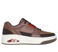 Skechers Men's Uno Court Low-Post Trainers, Brown, 8.5 UK