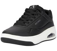 Skechers Men's Uno Court Low-Post Trainers, Black, 7.5 UK