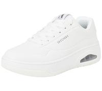 Skechers Men's Uno Court Low-Post Trainers, White, 10 UK