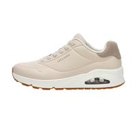 Skechers Men's Uno Harry Kane Air Sneaker, Taupe Duraleather/Taupe Suede, 7.5 UK