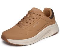 Skechers Men's Uno Lite 2 Trainers, Tan Durabuck Black Suede, 8.5 UK