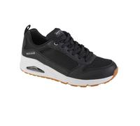 Skechers Mens Uno Stacre Trainers Black Leather