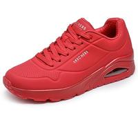 Skechers Men's UNO - Stand on Air, Red Excursion Plain Getaway Solids, 6.5 UK