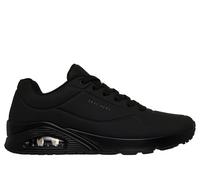 Skechers Men's UNO - Stand On Air Sneaker in Black, Size 7 Wide | Synthetic/Textile