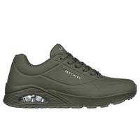 Skechers Men's UNO - Stand On Air Sneaker in Dark Green, Size 10 | Synthetic/Textile