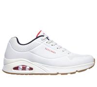 Skechers Uno - Stand On Air Trainers White Red - 42.5