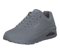 Skechers Men's Uno Stand on Air Sneaker, Light Grey Durabuck Mesh, 11 UK