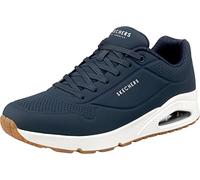 Skechers Men's Uno Stand on Air Sneaker, Navy Durabuck Trim, 8 UK