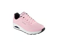 Skechers Men's Uno Stand on Air Sneaker, Pink/White, 11 UK