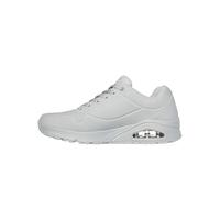Skechers Men's Uno Stand on Air Sneaker, Stone Grey Durabuck Mesh, 12 UK