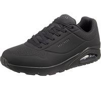 Skechers Men's Uno Stand On Air Trainers, Black Durabuck/Black Trim, 7 UK Wide