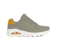 Skechers Men's Uno - Suited On Air Grey/Yellow Sneakers 183004.GRYL (US)