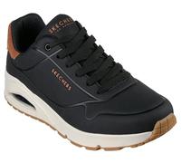 Skechers Men's Uno-Suited on Air Sneaker, Black, 9 UK Wide