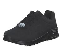 Skechers Men's UNO Sutal Trainer, Black/White, 6.5 UK