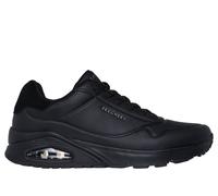 Skechers Uno Shoes - Tailored Air Code 183007-BBK Black Men's, Black, 7 UK