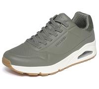 Skechers Men's Uno Tailored Air Trainer, Olive, 9 UK