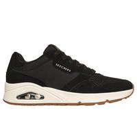 Skechers Men's UNO - Vintage Air Sneaker in Black, Size 9.5 | Leather/Textile
