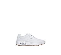 Skechers Men's Uno Stand on Air Sneaker, White Durabuck Trim, 11 UK