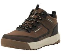 Skechers Men's Urban Street Hiker Sneaker, Brown Leather/Textile/Trim, 8.5 UK