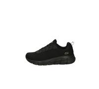 Skechers Men's Vapor Foam Covert Trainers, Black Knit, 10.5 UK