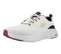 Skechers Men's Vapor Foam Trainers, White Mesh/Synthetic/Navy Red Trim, 6 UK