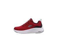 Skechers Men's Vapor Foam Sneaker, Red Mesh/Synthetic/Black Trim, 7 UK