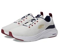 Skechers Men's Vapor Foam Trainers, White Mesh/Synthetic/Navy Red Trim, 6 UK