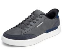 Skechers Men's Slip-ins Verloma Radical Sneaker – Relaxed Fit, Charcoal, Size 8 (Synthetic/Leather)