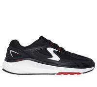 Skechers Men's Vertex - Arke Sneaker in Black, Size 9 | Leather/Synthetic/Textile