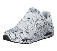 Skechers Men's Vexx: Uno-Process Sketch Sneaker, White/Black, 7 UK