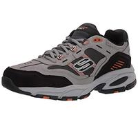 Skechers - Mens Vigor 2.0 - Nanobet Shoes, 6 UK, Grey/Orange
