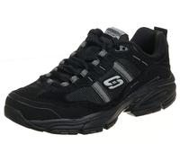 Skechers Men's Vigor 2.0 Trait Sneaker, Brown Black, 8 UK X-Wide