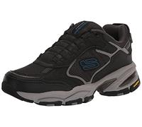 Skechers Men's Vigor 3.0 Slip-on Loafer, Black/Charcoal, 9.5