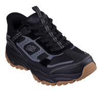Skechers Mens Vigor at 237744-Bbk Black Slip on Shoes UK 7
