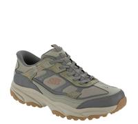 Skechers Men's Vigor at Hands Free Slip-in Sneaker, Olive/Gray, 12 UK Wide