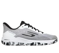 Skechers Men's Viper Court Pro 2.0 - Pickleball Sneaker in White/Black, Size 7 | Synthetic/Textile, Arch Fit