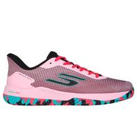Skechers Men's Viper Court Pro 2.0 Sneaker in Pink/Black, Size 12 | Synthetic/Textile, Arch Fit