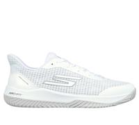 Skechers Men's Viper Court Pro - Pickleball Sneaker in White, Size 9.5 | Textile/Synthetic, Arch Fit