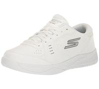 Skechers Men's Viper Court Smash Trainers, White Synthetic, 9.5 UK
