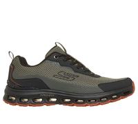 Skechers Men's Waterproof: Arch Fit Glide-Step All-Terrain - Peak Crest Sneaker in Olive/Black, Size 12 | Synthetic/Textile
