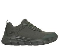 Skechers Men's Waterproof: BOBS Sport B Flex - Rainy Edge Sneaker in Olive, Size 13 | Textile/Synthetic