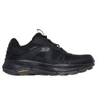 Skechers Men's Waterproof: Equalizer 5.0 Trail - Tumbler Ridge Sneaker in Black, Size 8.5 | Leather/Synthetic/Textile