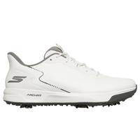 Skechers Men's Waterproof: GO GOLF Elite Vortex - Rival Golf Shoes in White, Size 7.5 | Synthetic/Textile, Arch Fit