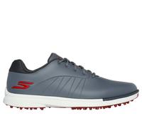 Skechers Men's GO GOLF Tempo Waterproof Spikeless Golf Shoes, Mens, Grey/red, 8 | American Golf