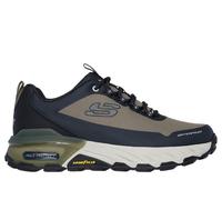 Skechers Men's Waterproof: Max Protect - Fast Track Sneaker in Olive/Black, Size 10 | Synthetic/Textile/Metal, Vegan