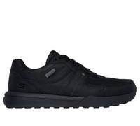 Skechers Mens Trainer-NETSON Sneaker, Black Synthetic, 7.5 UK