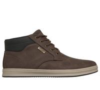 Skechers Men's Waterproof: Palmiro - Wallace Sneaker in Chocolate, Size 13 | Synthetic