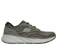 Skechers Men's Waterproof Relaxed Fit: Edgeride - Konzo Sneaker in Olive/Black, Size 6 | Textile/Synthetic, Vegan, Machine Washable