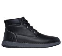 Skechers Men's Waterproof Relaxed Fit: Garlan - Deno Boots in Black, Size 9 | Synthetic