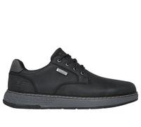 Skechers Men's Waterproof Relaxed Fit: Garlan - Pryor Sneaker in Black, Size 7 | Synthetic